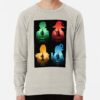 ssrcolightweight sweatshirtmensoatmeal heatherfrontsquare productx1000 bgf8f8f8 23 - Konosuba Merch