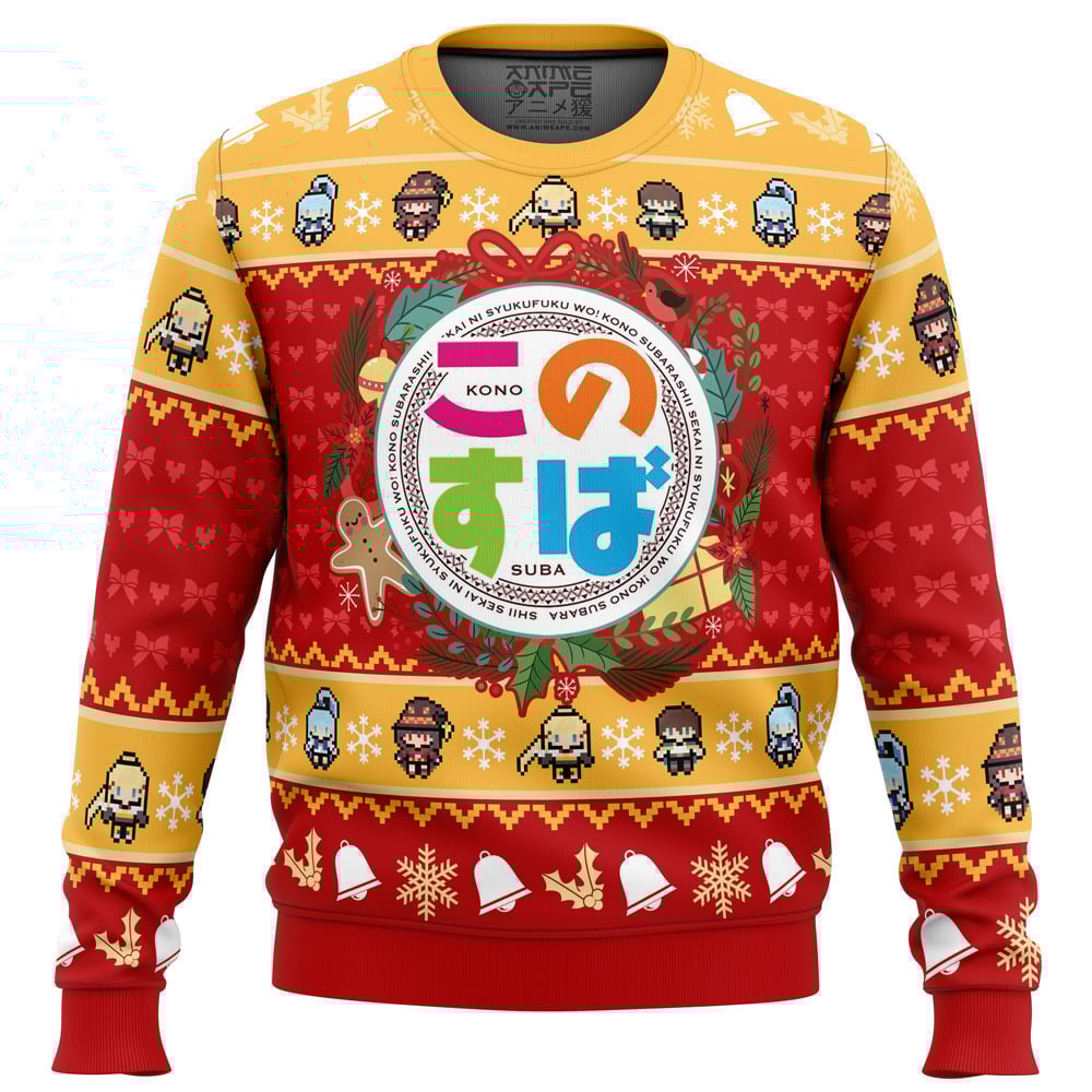 Christmas Spirit Konosuba Ugly Christmas Sweater